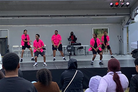 Group performance from Florida Invitational Step Show: The Stroll 2024