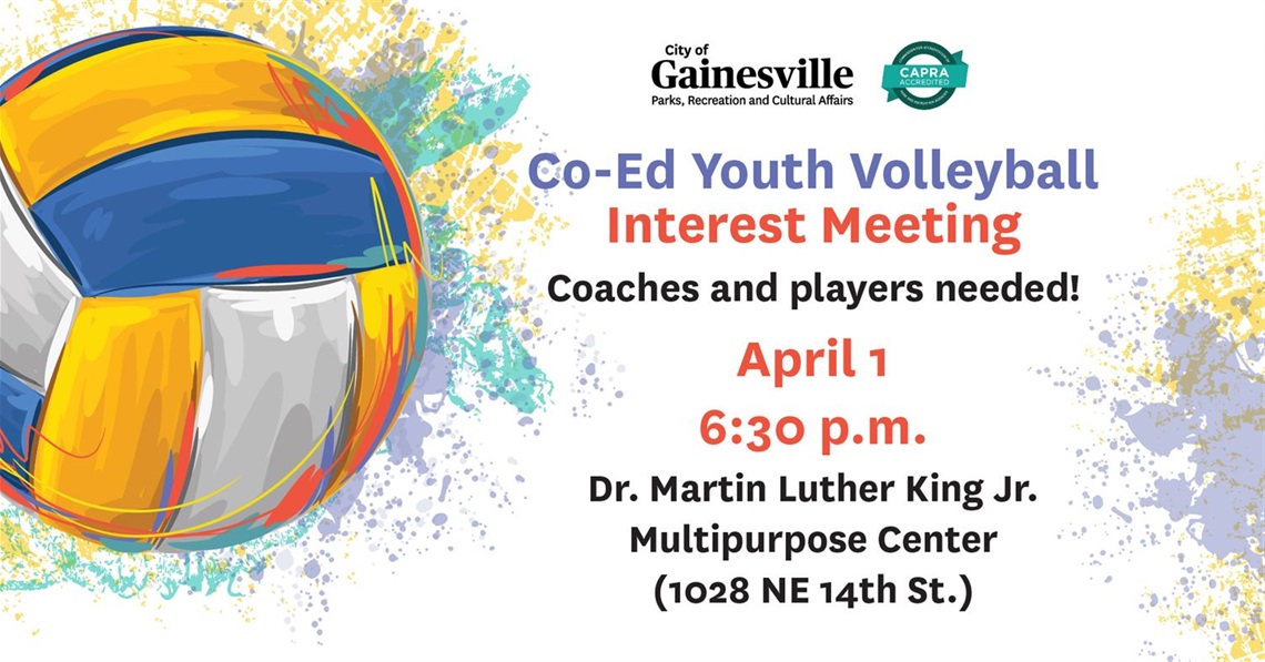 Co-Ed Youth Volleyball Interest Meeting