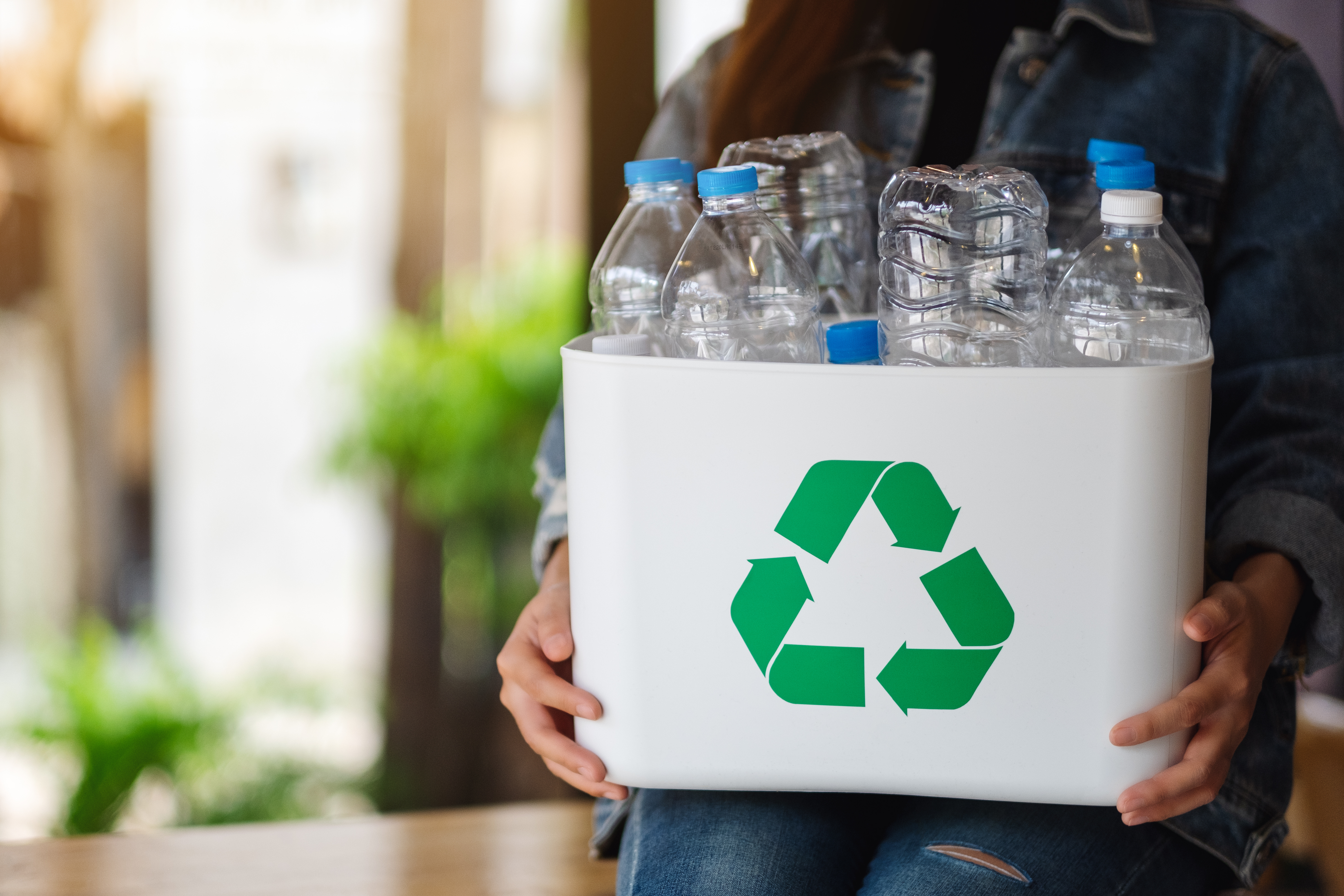 indoor recycling storage box