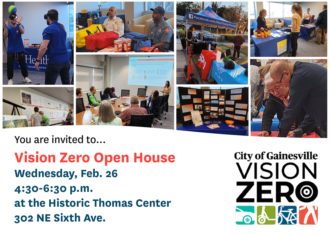 You are invited to the Vision Zero Open House