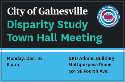 Disparity Study Town Hall Meeting