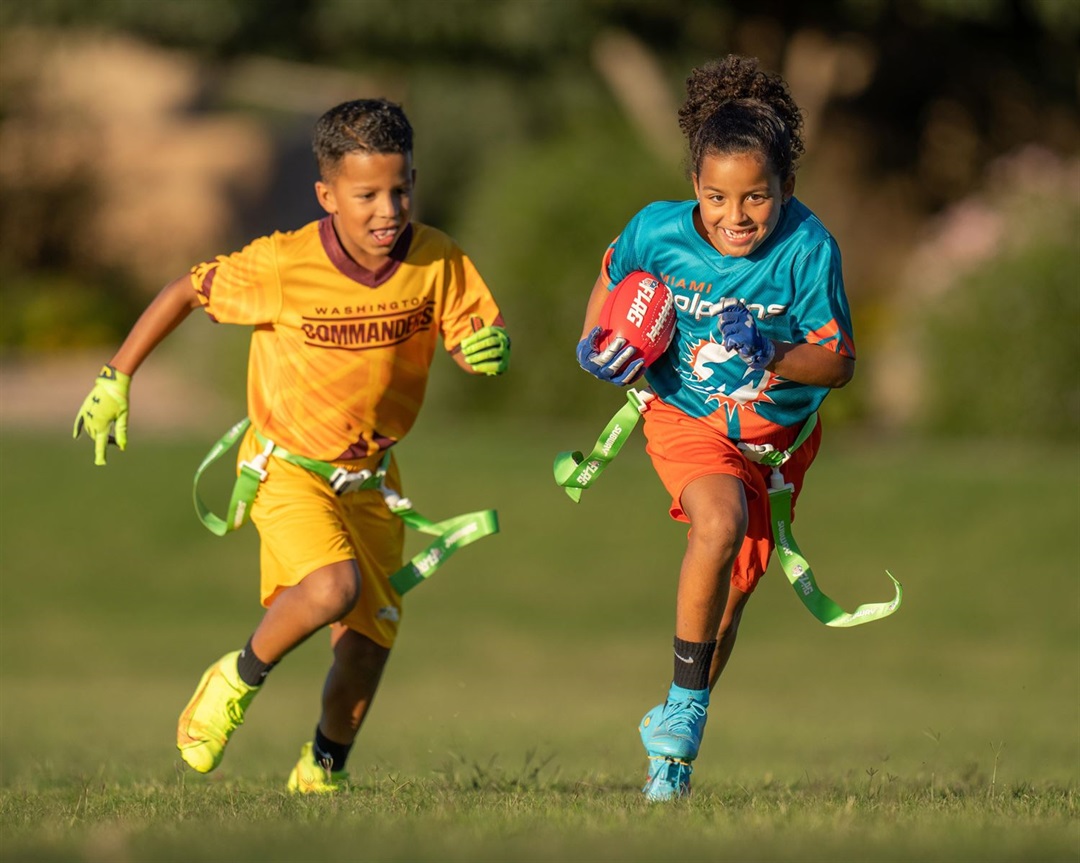 Nearly 200 kids ready to kick off new youth flag football league