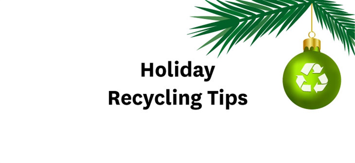 Recycle the holidays - resources and tips for recycling after the holidays  from the Green Holidays Web site and King County’s EcoConsumer  program. - King County, Washington